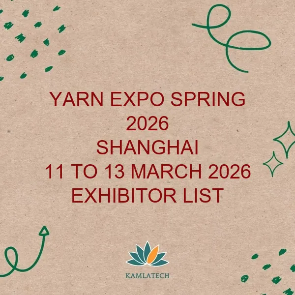 Yarn Expo Spring Shanghai 2026 Exhibitor List (48 Exhibitors)